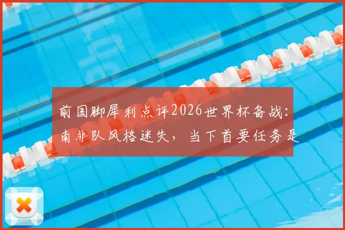 前国脚犀利点评2026世界杯备战:南非队风格迷失,当下首要任务是如何避免后续比赛再失利