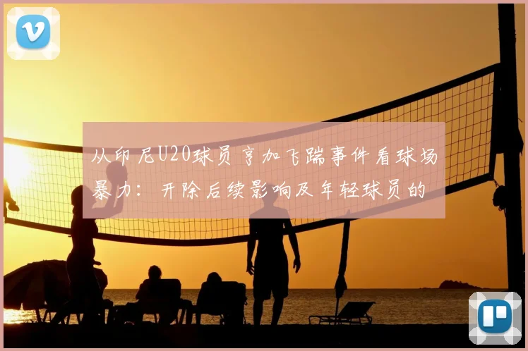 从印尼U20球员亨加飞踹事件看球场暴力：开除后续影响及年轻球员的职业警示